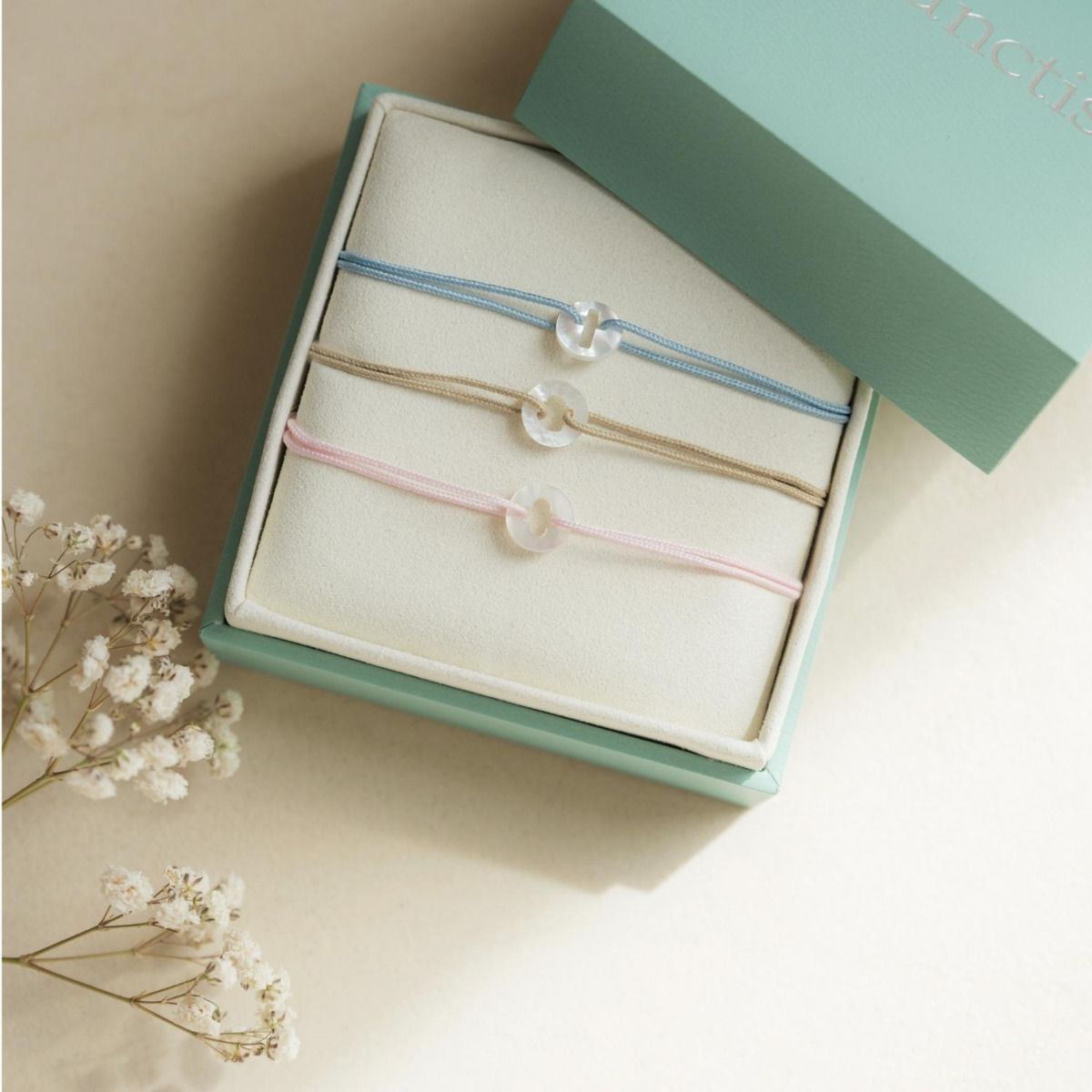 bracelet cordon petit prix pour baptême, profession de foi et communion