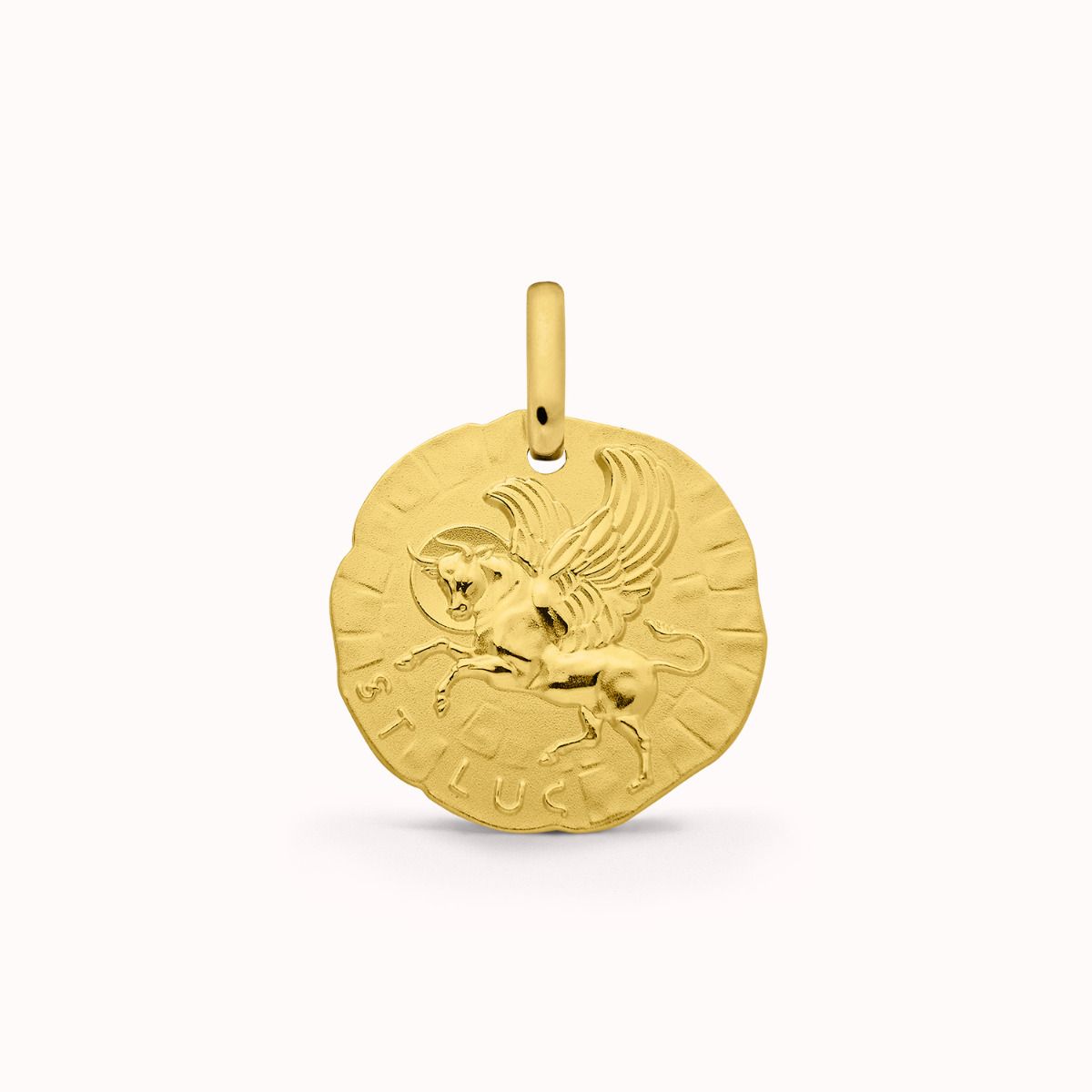 médaille saint Luc l'évangéliste en or 