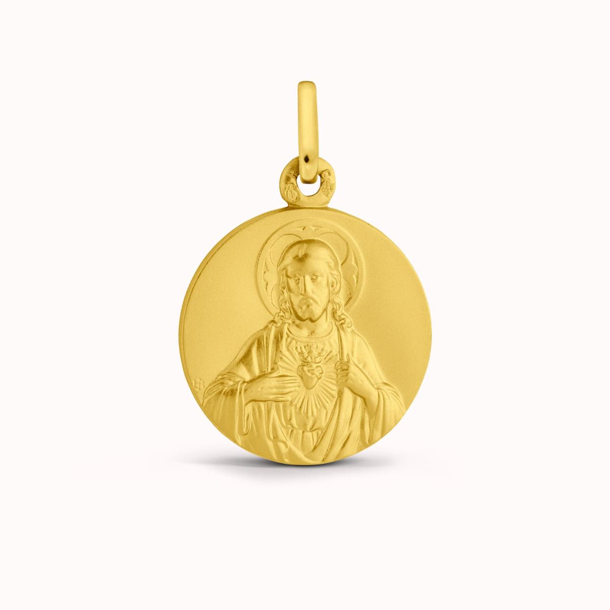 Médaille Saint Benoit Or 18K 18mm