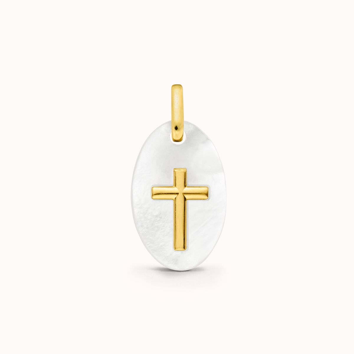 Croix En Or 18 Carats - Bijou Occasion - Pendenteif Ou Chaine - Or Jaune