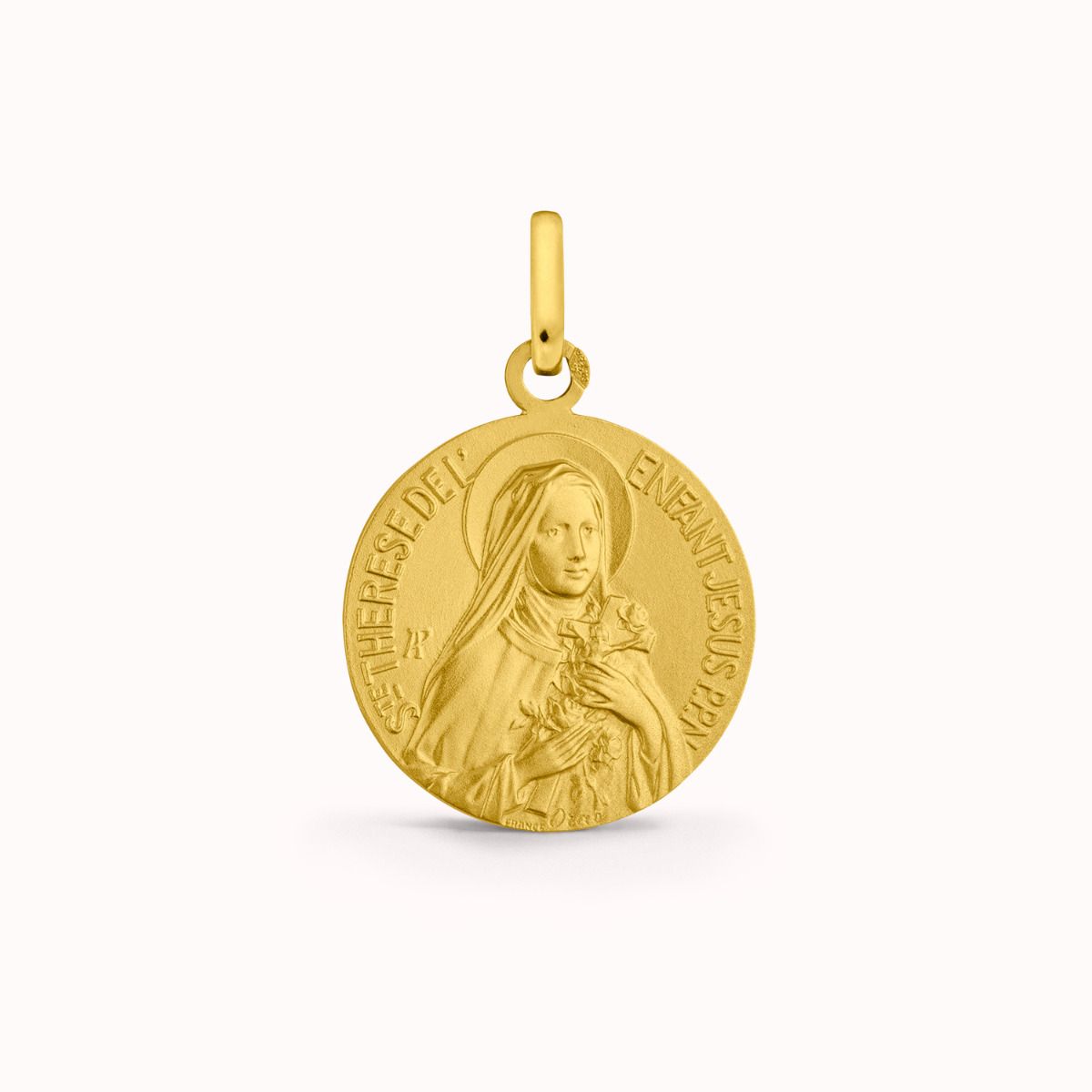 Médaille Sainte Thérèse - Or Jaune 18 carats